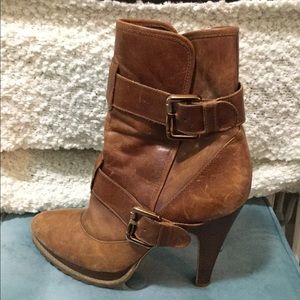 Cognac Colored Jessica Simpson Boots
